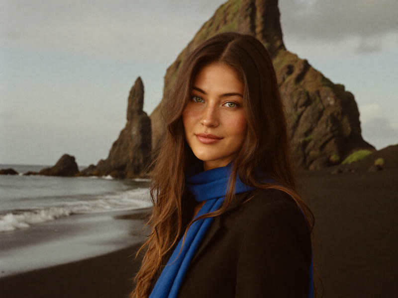 Alina Hokkaido: black sand